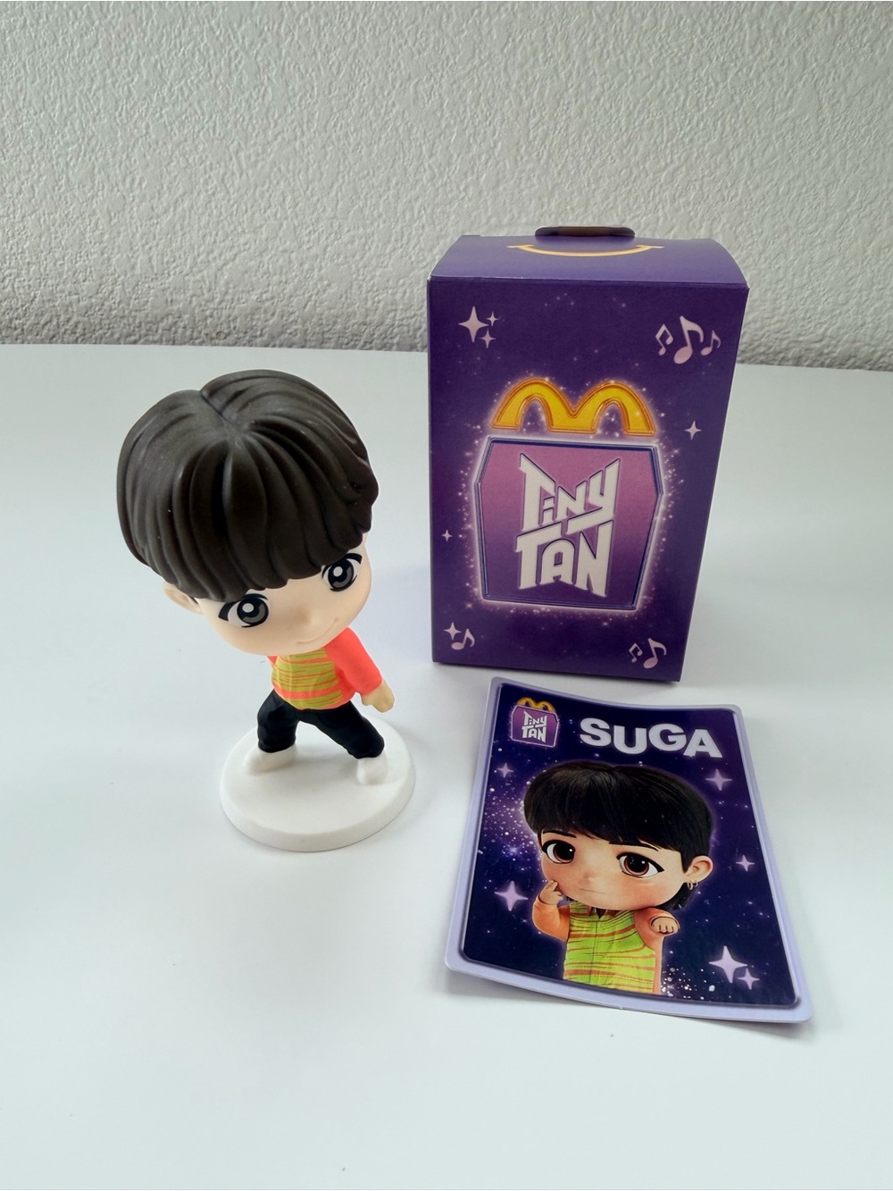 Tiny tan SUGA- BTS x McDonald’s
